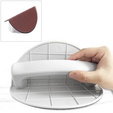 아이베란다 모서리 원형 손사포 대형 샌더기 샌딩 손잡이, 1개