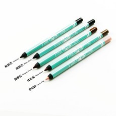 PINKCOCO 粉紅可可【YP001】深邃大眼不暈染眼線膠筆 (共五色), 1個, 銀鑽黑