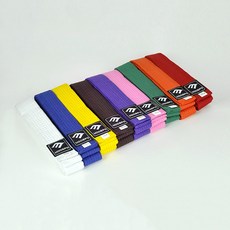 무스포 도복 색띠, 170cm, 분홍