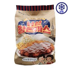 아워홈 경양식 남산 왕돈까스 1.36kg 4인 신선포장 아이스박스 + 아이스팩, 1.4kg, 1개