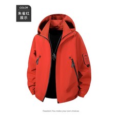 沖鋒衣男女三合一可拆卸搖粒絨兩件套 防風防水透氣保暖多巴胺戶外登山服