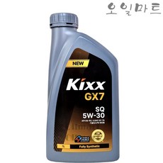 킥스 어바인 G1 가솔린 엔진오일 1L, 1개, 5w30