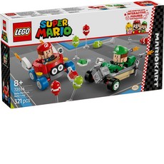 LEGO 72034 超級瑪利歐 瑪利歐賽車™ – 寶寶瑪利歐 vs. 寶寶路易吉, 1個, 混合色