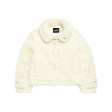 마크곤잘레스 MARK GONZALES 우먼즈 클러브 보아 더플 자켓 - IVORY