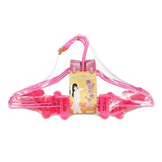 貴妃衣裙架 曬衣架 晾衣架 裙架 附夾衣架 吊衣架 桃紅6入, 1個, 桃紅6入 (缺色時隨機出貨,超取/店到店上限8組, 桃紅