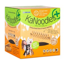 포켄스 강아지 간식 덴탈껌카누들 플러스 필로팩 SS 132p, 구강청결, 680g, 1개