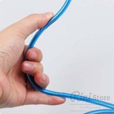 와이어 공예 메탈릭 철사 두께 6mmx1M 5개입 혜명마트, 은색