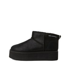 칼 라거펠트 플랫폼 풀온 부츠