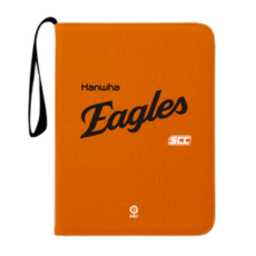 Hanwha 이글스 야구 바인더북 카드 수집 KBO 정품, 1개, 50매, 옐로우