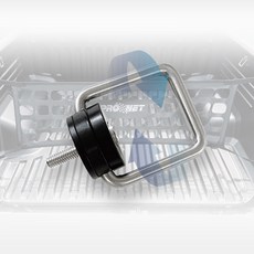 국내유일 자체생산_무쏘EV 데크 적재함 후크 무쏘EV 트렁크 후크 무쏘EV 전용 트렁크 회전고리 KGM 용품 KGM 무쏘EV, 기본, 1세트