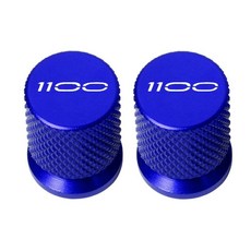 카와사키 오토바이 타이어 밸브 캡 휠 커버 알루미늄, 1개, 6. Blue, 기본