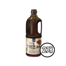 면사랑 (냉장) 밑국물 매운 해물맛육수 1.8L, 2개