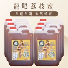 蜂國 龍眼荔枝蜜, 1個, 龍眼荔枝蜜 5台斤* 6桶