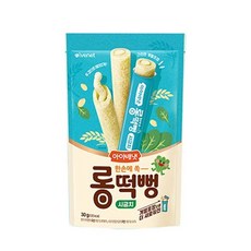 ivenet 艾唯倪 寶寶米餅 鮮採地瓜口味 捲心棒, 菠菜口味, 30g, 1個