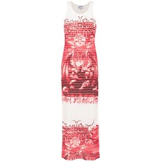 장폴고티에 레드 디아블로 맥시 드레스