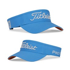 2024년 새상품 타이틀리스트 퍼포먼스 바이저 썬캡 골프모자 남성용 TH24VTPN2, 2.블루, 1개