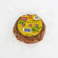 우리콩 생청국장(국산콩 국내산 원재료만으로 만든 전통 재래식 강한냄새제거 삼대 전통), 1개, 300g