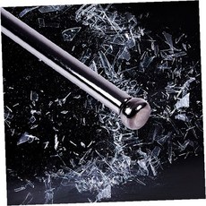 휴대용 호신 안전 방어 야간 산책 등산 차량 비상 상황 대비 금속 소재 신축, 1개