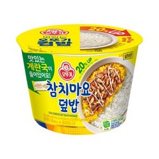 오뚜기 컵밥 참치마요덮밥+계란국, 252g, 4개