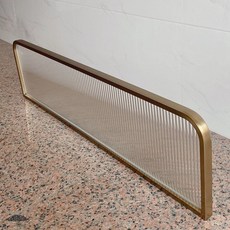 테이블 브라켓 카페 탁자 철제 철재 대리석 브래킷, 스테인리스스틸 헤어라인 티타늄 합금