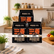 삼양식품 짜르르 프리미엄 짜장라면 140g 12입, 12개
