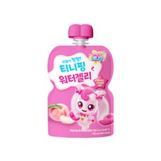 푸드웰 티니핑 워터젤리 복숭아, 20개, 110ml