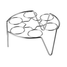 삼발이 식품 스탠드 아침 식사 요리 거치대 계란 랙, 1개