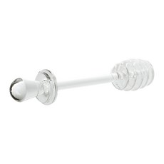 허니 디퍼 스틱 시럽 디스펜서 Delicate Honeys Stirrer 스푼 시럽 서버 음료에 달콤한 터치를 더하다, 1개