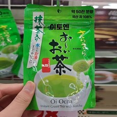 츠지리 진한 말차라떼 녹차라떼 가루 150g3봉, 1개, H. 무설탕 이토엔 말차 녹차가루 40g