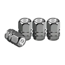 호환 4Pcs 알루미늄 합금 차량 휠 타이어 밸브 캡 줄기 커버 볼보 Rdesign XC60 XC90 XC40 V50 V60 V40 EX3, 12 C-Silver