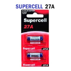슈퍼셀 27A 알카라인건전지 (2개입) 12V "오후3시이전 주문시 당일발송", 2개입, 1세트