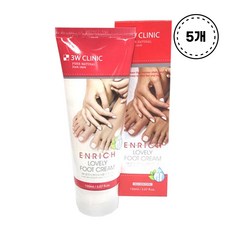 발전용 트리트먼트 보습발케어 엔리치 러블리 풋크림 150ml