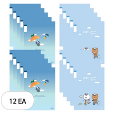 아이비스 남아용 초등3-6 무제 노트 12217 20p 세트, 12세트