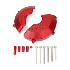 납품전문 CNC 엔진 보호 커버 페어링 가드 슬라이더 크래시 패드 혼다 CBR400R 오토바이, 03 Red-NO LOGO, 1개