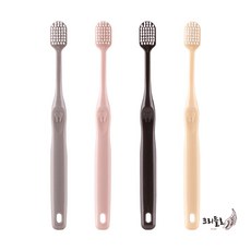 휴대용칫솔 칫솔 임산부칫솔 치과칫솔 이중슬림모 와이드 미세모칫솔 양칫솔, 와이드 셀럽 블랙, 1개, 1개입