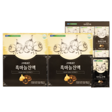 HnF 농협정품 고이담은 흑마늘진액 국산 남해흑마늘 높은항산화 선물용 식약처인증 HACCP, 2세트