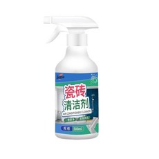 Jeeso 多功能瓷磚清潔劑 強力去污, 1個, 瓷磚清潔劑1瓶,喷头刷布+手套