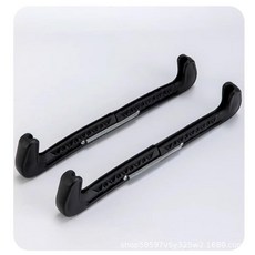 스케이트 날집 피겨 스케이트화 피겨화 가드독, 1개, 블랙