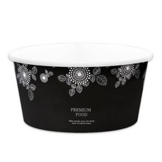 1500cc 다용도컵 일회용 컵밥 닭강정 종이 용기, 300개, 1개