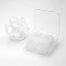 따봉베베 별이랑 아기 치발기 실리콘IOO% 분리형 열탕 소독가능, 1개, 무색소, 별이랑치발기