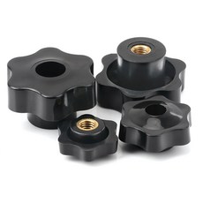 관통 노브너트 M6 M8 육각노브 너트형 손잡이 너트, M5 (32mm), 1개