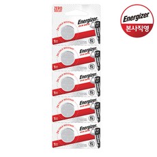 에너자이저 리튬 코인 건전지 CR2016 5입, 5개입, 1개