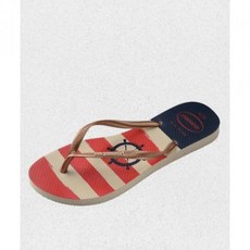 매장정품 하바이아나스 HAVAIANAS 슬림 노티컬 플립플랍 Rose Gold 41371258430 1497505