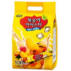 이레에프에스 복숭아 아이스티 분말, 14g, 100개입, 1개
