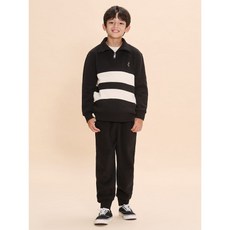 빈폴 키즈 BI4941U095 사카리바 스웨트 세트 블랙 893601