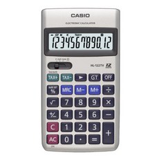 카시오 계산기 HL-122TV 77x141x19.5mm
