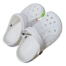 crocs 卡駱馳 Kids 經典木屐兒童白色 (206991_100)