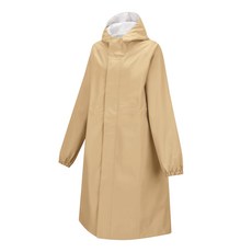 그린유니언 에센셜 레인코트 남녀공용 골프 우비 비옷 우의, 1개, 베이지