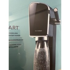 Sodastream ART 拉桿式自動扣瓶氣泡水機 白 原廠保固一年, 黑