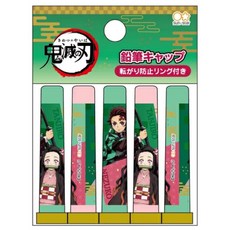 鬼滅之刃 竈門炭治郎 彌豆子 日本製 鉛筆蓋 - 日本代購, 綠色、粉色, 1個